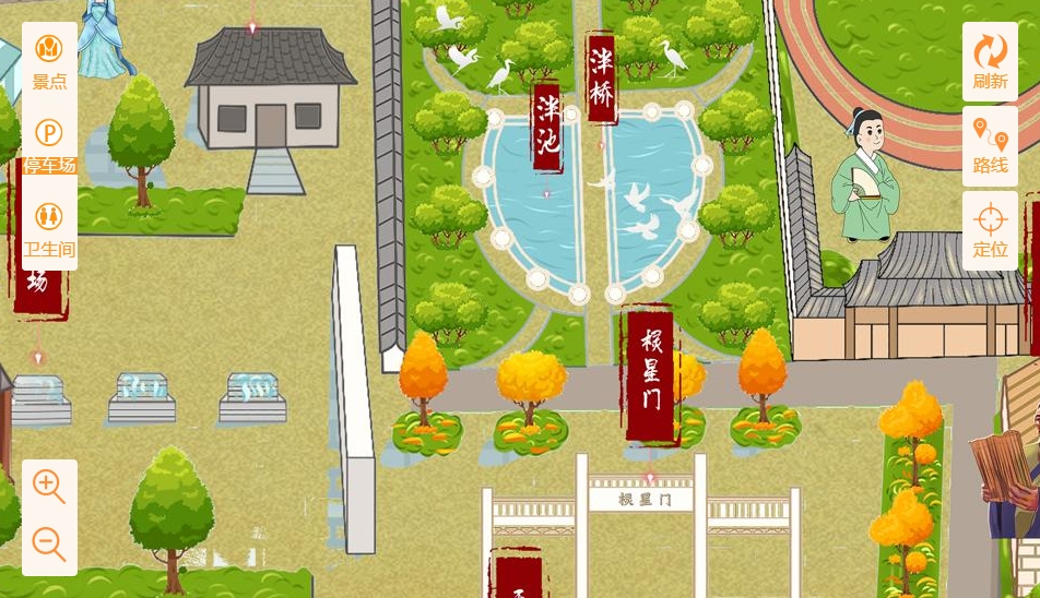 历城手绘地图景区语音讲解导览系统：智慧景区建设的基石